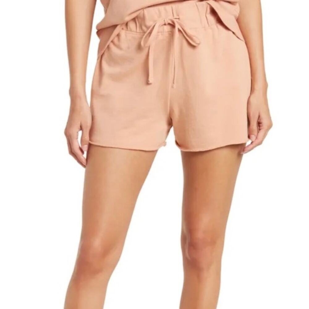 James Perse Drawstring Knit Shorts - Picture 1 of 11